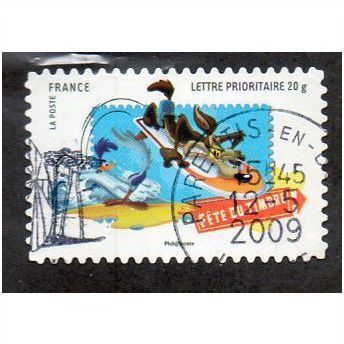 FRA 2009 (56c)(S/A) 'STAMPS DAY' FINE USED (EBID21019)