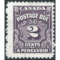 Canada 1935 D19 2c Violet Postage Due Mounted Mint .. ..
