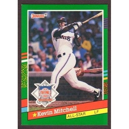 1991 Donruss #438 Kevin Mitchell - NM-MT