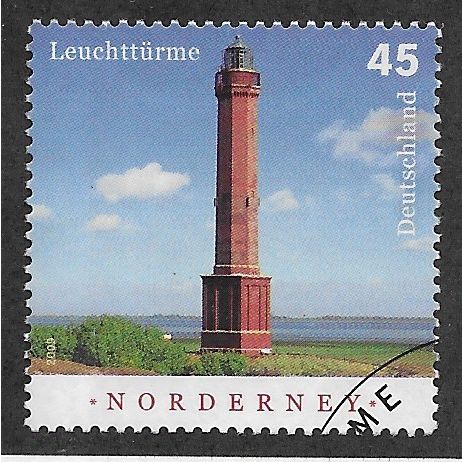 GER 2009 €0.45 'LIGHTHOUSES -NORDERNEY' FINE USED (EBID60-340)