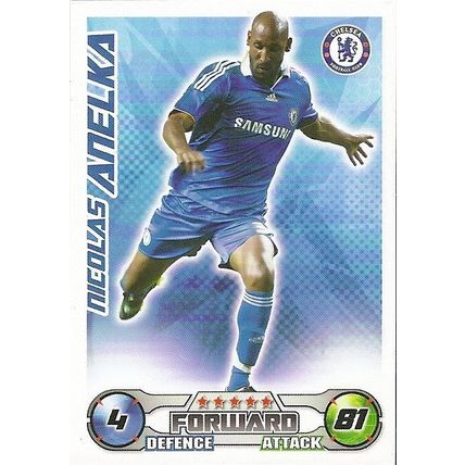 Topps Match Attax 2008/09 Cards: Chelsea - Forward, Anelka