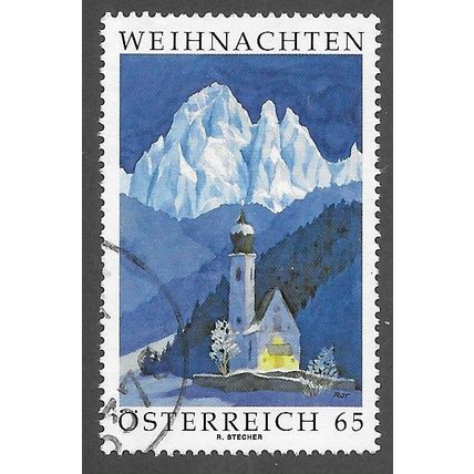 AUT 2009 65c 'CHRISTMAS ' FINE USED (EBID73-371)