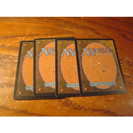Magic The Gathering, MTG, 4-Cards, 1996, SISAY'S RING, nm