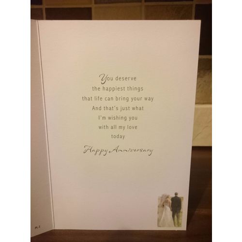 Our Anniversary Card - With Love On Our Anniversary #4