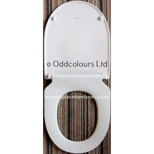 Pressalit 300 Slim Soft Close Seat, cover and hinges 1014000 DG6999