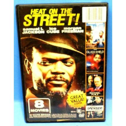 Heat on the Street: 8 Movies, Vol. 2 (DVD, 2013, 2-Disc Set) (L4)