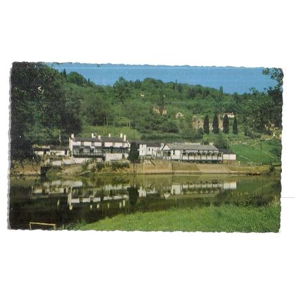 SYMONDS YAT, HEREFORDSHIRE used vintage postcard 1962 pm =