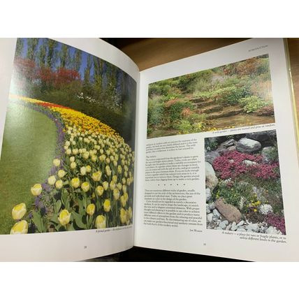 1990 "FLOWERS IN COLOUR" GARDEN FLOWERS LARGE HEAVY 1.9kg HARDBACK BOOK (P8)