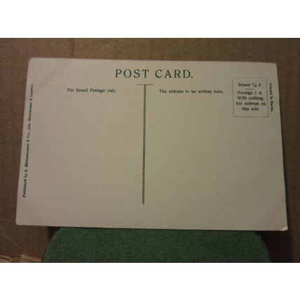 MIDLAND HOTEL, MANCHESTER, LANCASHIRE . unused antique postcard Hildesheimer =