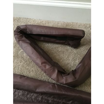 3 Pc Brown Door Draft & Air \ Guard Stopper Winter Fall