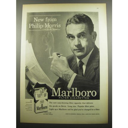 1955 Marlboro Cigarettes Ad