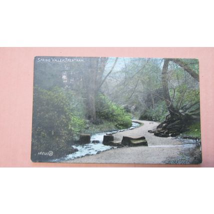 Early Postcard - Spring Valley Trentham, Stoke on Trent - Staffordshire