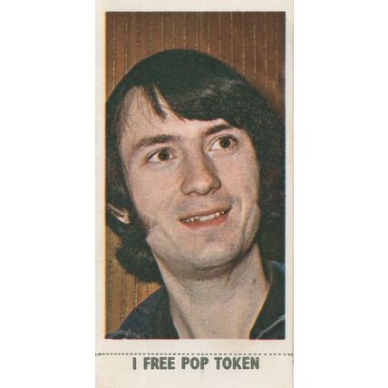 The Monkees Stars Rare 1960s Ice Cream Cigarette Photo Card