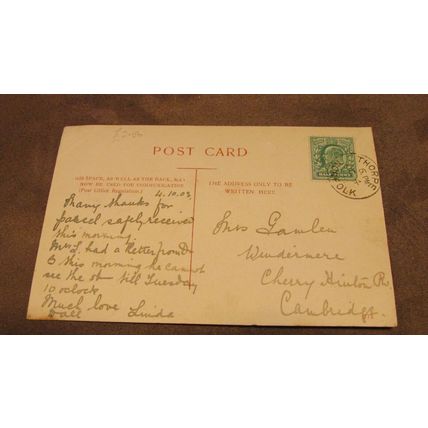 1904 fr postcard - Thorpe Village - Norwich, Norfolk