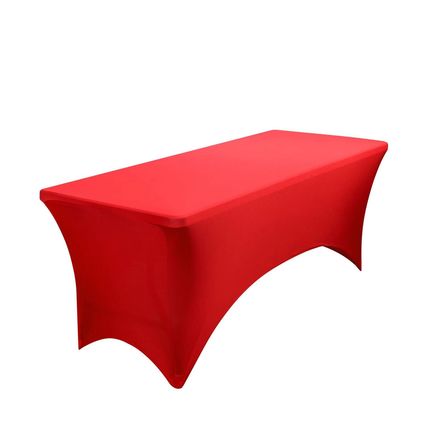 Spandex Table Cover Wedding Banquet Tablecloth
