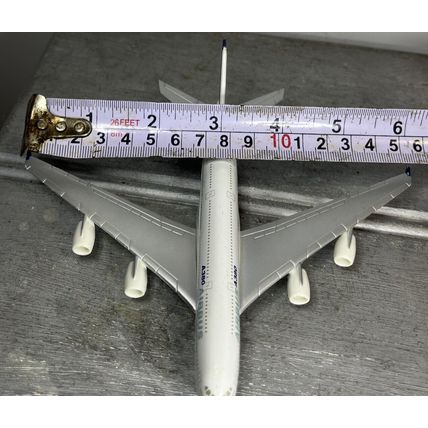 Aeroplane Airplane Airbus A380 Vintage Diecast Metal Vintage Collectable