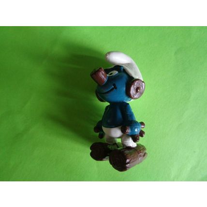 Robot Wooden smurf