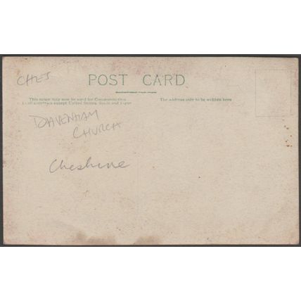 Davenham Church, Cheshire, c.1905-10 - RP Postcard