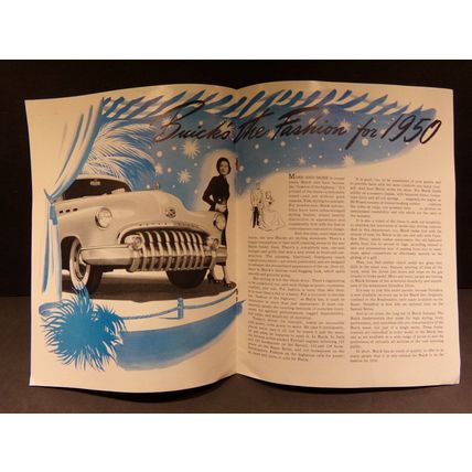 January 1950 Buick Magazine Announcement Issue Vol 11 No. 7