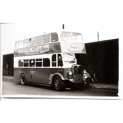 Black & White Photograph of Trent Motor Traction Co. Ltd. - ACH 657