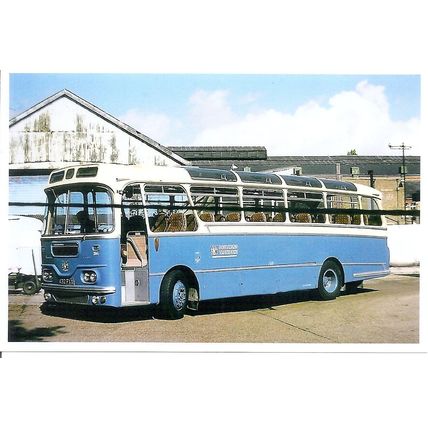 Colour Photograph of Southend Corporation Transport - 432 FXX ex. Grey Green