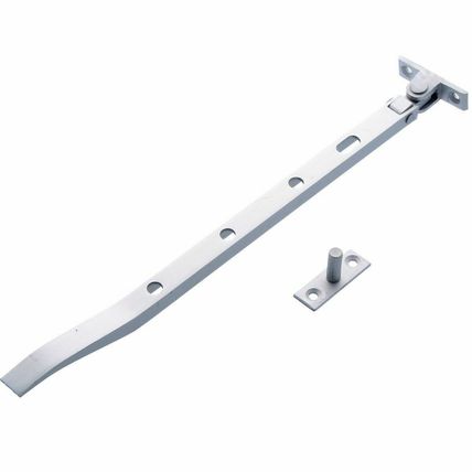 Aluminium Window Casement Stay 10"/250mm Wedge Pull Arm Opener Latch With Screws