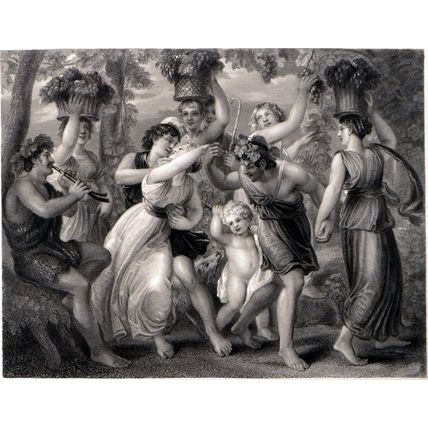 VINTAGE 1854 Thomas Stothard - Thomas Garner VICTORIAN ENGRAVING
