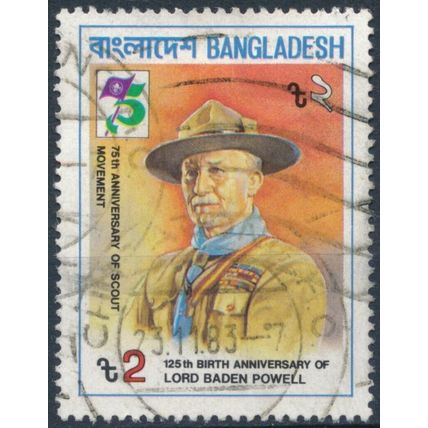 75th Anniv of Boy Scout Movement: 2t - Bangladesh 1982 - F H - SG 186