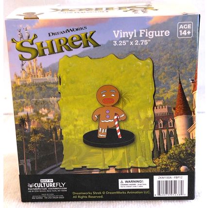 Shrek DreamWorks The Gingerbread Man 3" Vinyl Figure Sealed In Box CultureFly