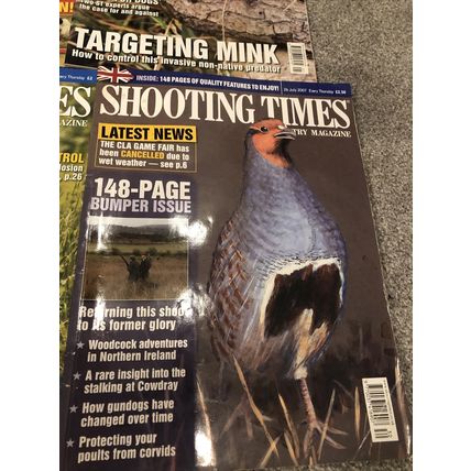 Shooting Times x 7 issues, 2007, job lot