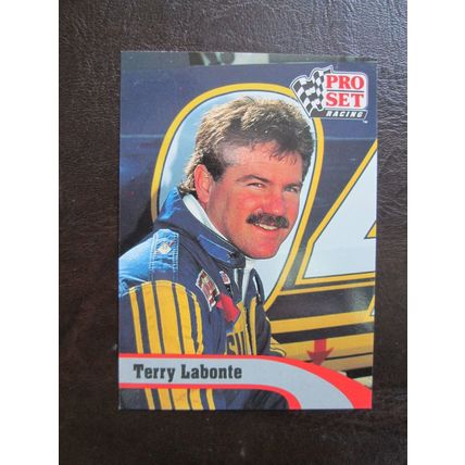 Three (3) Terry Labonte Motor Racing Cards (See Pictures and Description Below)