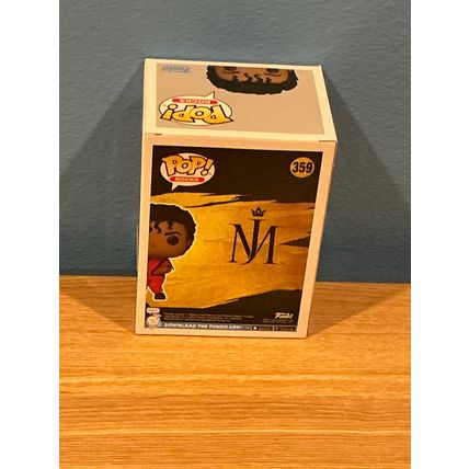 Funko Pop! Michael Jackson #359 Facsimile Laser Autographed (Box & Protector)