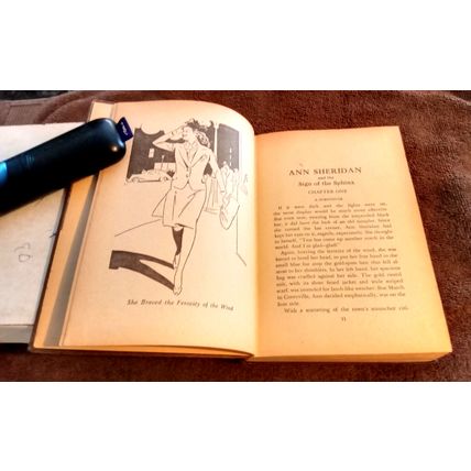 Old Vintage Book Ann Sheridan And The Sign Of The Sphinx 1943 Great Condition