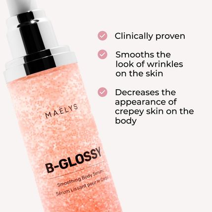MAËLYS B-GLOSSY Smoothing Body Serum - Anti-Aging Hyaluronic Acid Serum for Body