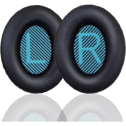 Ear Pads for Bose Quiet Comfort 35 Soft Protein Leather Replacement Earpads Ear