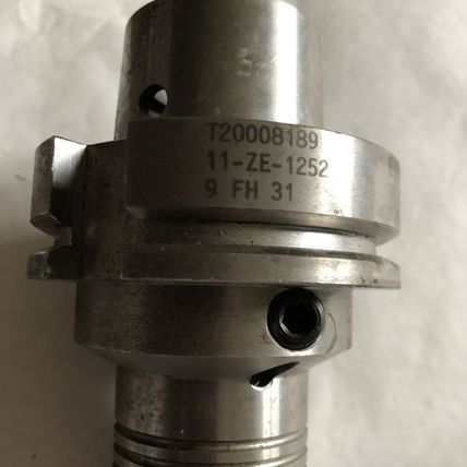 GUHRING HSK80-B/020 HYDRAULIC HOLDER GM300,T20008189,11-ZE-1252,HSK80B 02O,AL