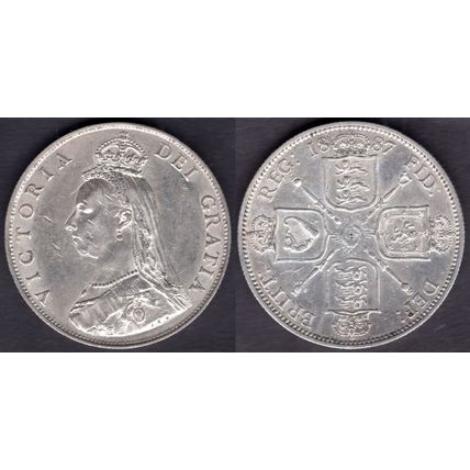 Great Britain. Victoria. Florin 1887. dy23565