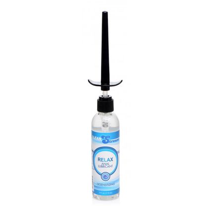 CleanStream Relax Desensitizing Anal Lube with Injector Kit Lubricant Lotion Ass