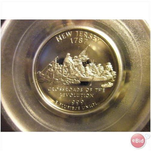 1999-S New Jersey PCGS PR-69 DCAM (FREE SHIPPING)