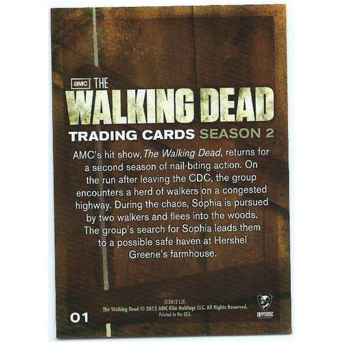 2012 The Walking Dead Season 2 - #01 - The Walking Dead