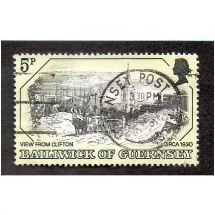 GUE 1978 5P 'OLD GUERNSEY PRINTS '(1ST SERIES) FINE USED (EBID24620)