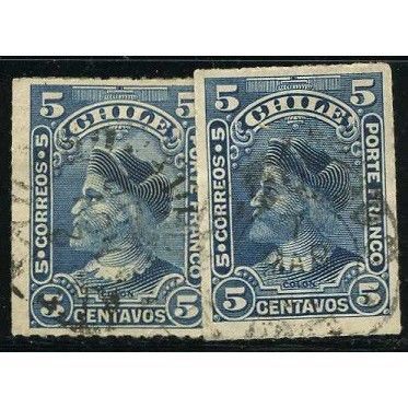 1900/1901 Michel 45I+45II - fine used (o)