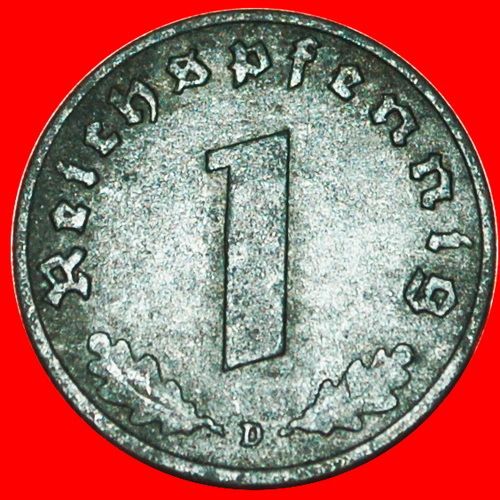 SWASTIKA: GERMANY ★ 1 PFENNIG 1940D! LOW START★NO RESERVE!