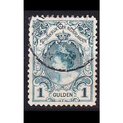 NIEDERLANDE NETHERLANDS [1898] MiNr 0063 B ( O/used )