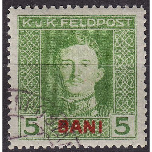 ÖSTERREICH AUSTRIA [Feldpost Rumänien] MiNr 0002 ( O/used )