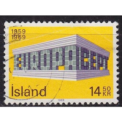 ISLAND ICELAND [1969] MiNr 0429 ( O/used ) CEPT