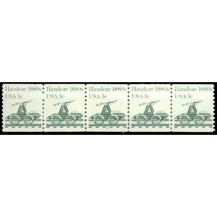 1898 3c Handcar Fine MNH Dry Gum PNC 2/5 P0289