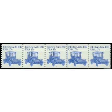 1906 17c Electric Auto Fine MNH Dry Gum PNC 3/5 P0311