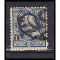 Used 219 1c Benjamin Franklin Just Clears RA0639