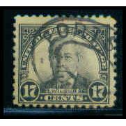 Used 623 17c Woodrow Wilson Barely Clears M09587